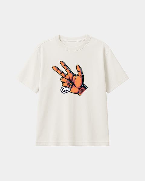 Three Point Hand Tee