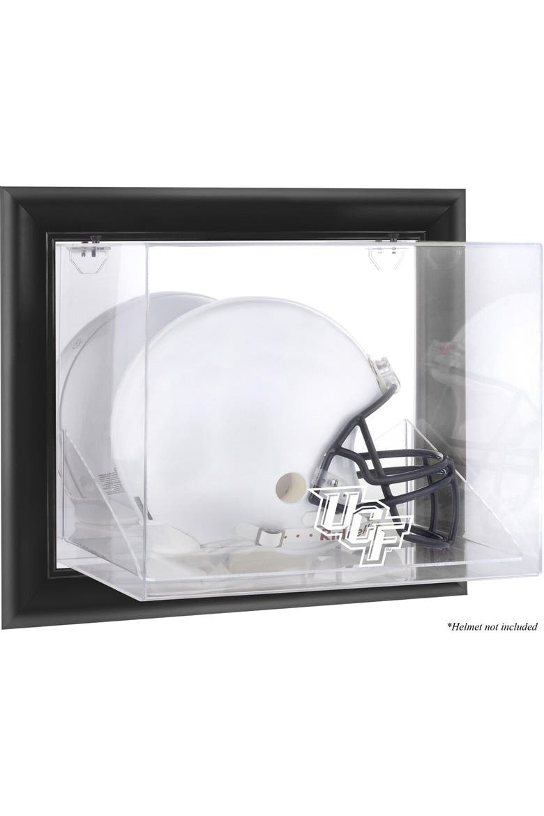 UCF Knights Black Framed Wall-Mountable Helmet Display Case, Main, color, Black