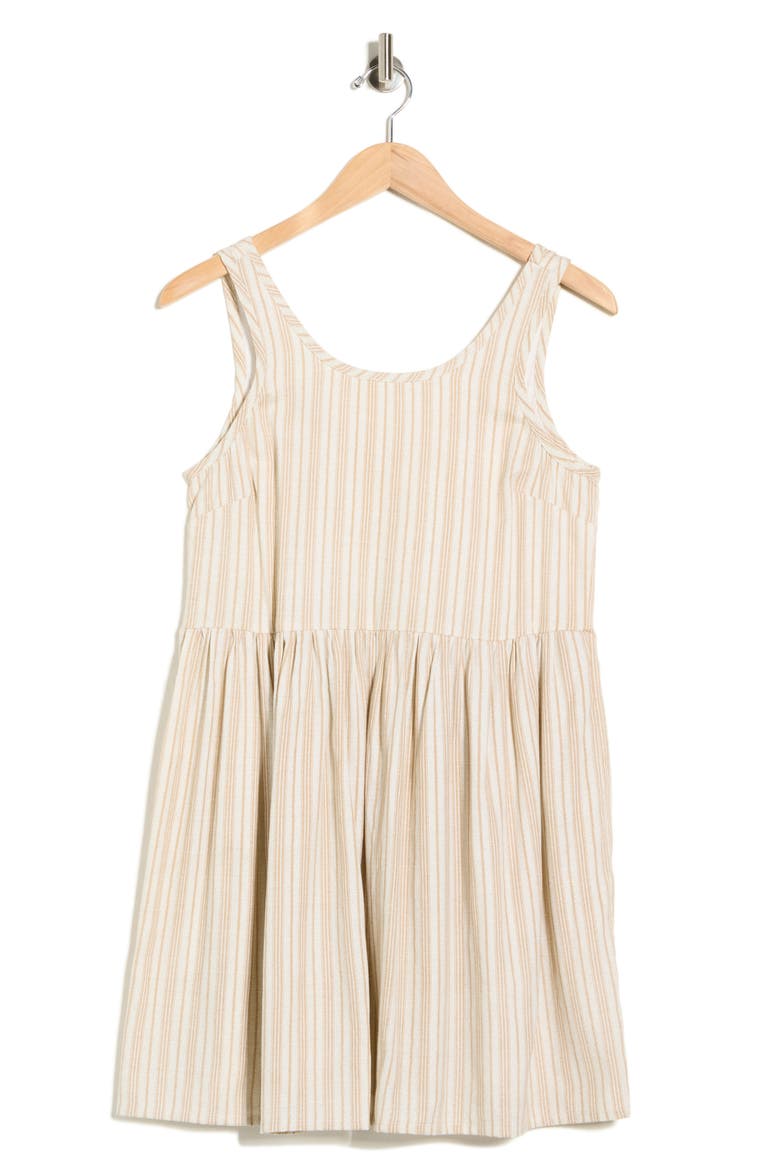 New Heights Fit & Flare Dress, Alternate, color, TAN