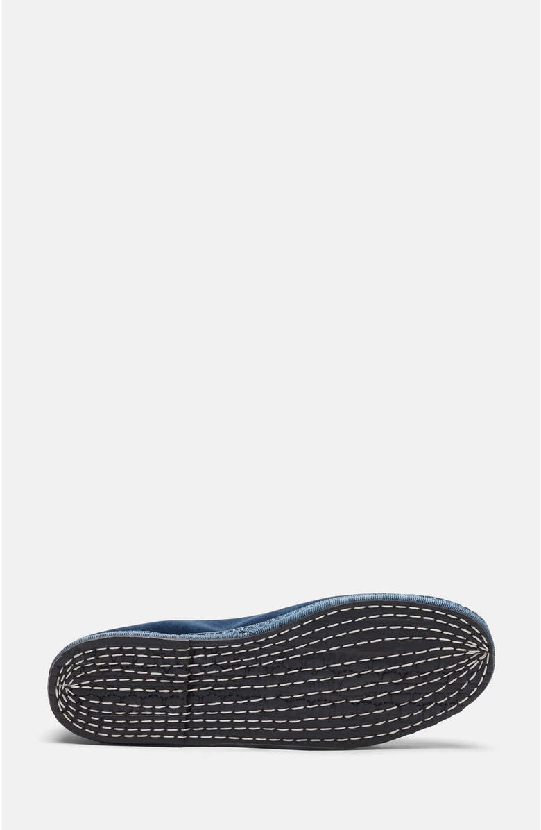 SCAROSSO Yolo Slippers, Alternate, color, Blue - Velvet