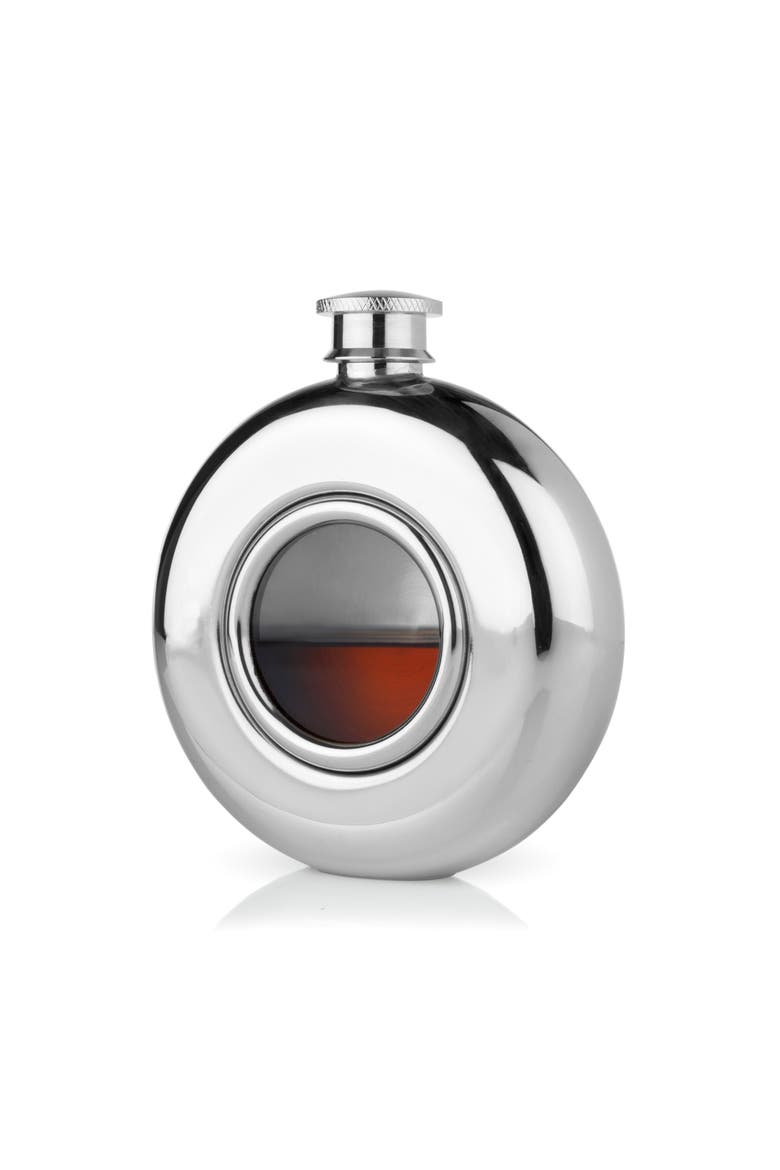 Irving 5 oz Scope Flask in Stainless Steel, Main, color, Silver