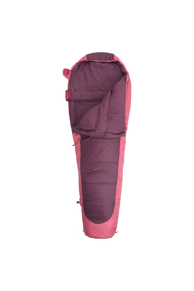 Microlite 500 Left Zip Midseason Sleeping Bag, Alternate, color, Burgundy