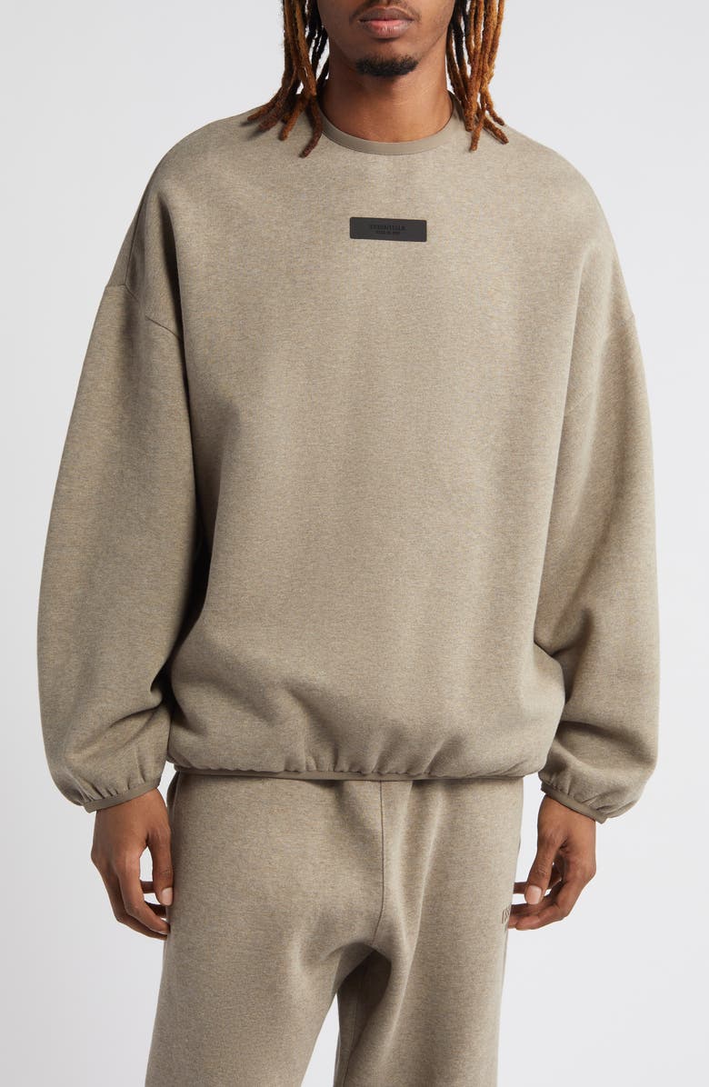 Fear of God Essentials Logo Sweatshirt, Main, color, 