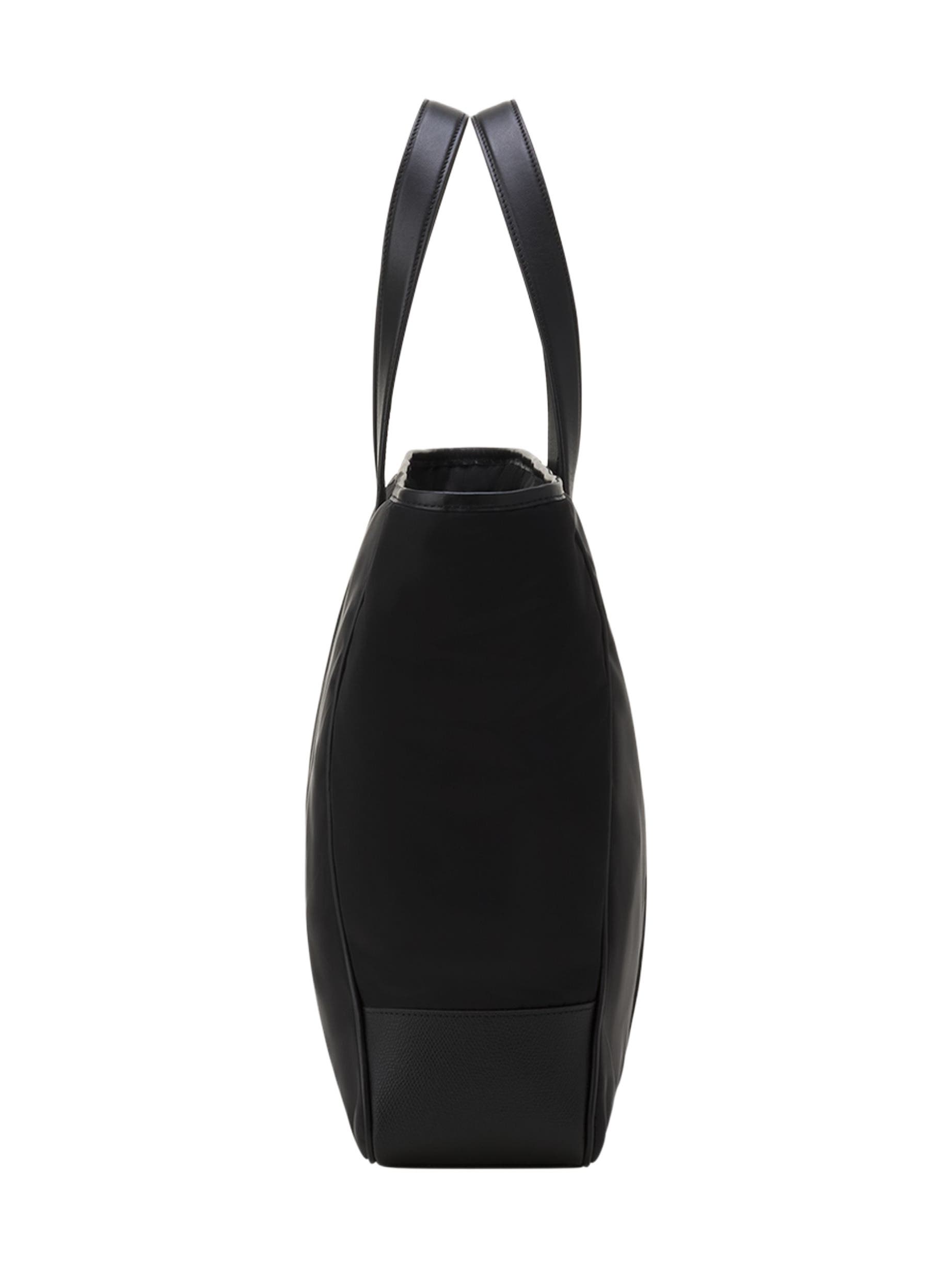 Lanvin Curb Nylon Tote Bag, Alternate, color, Black