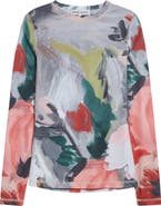 Stine Goya Floral Print Jersey Top