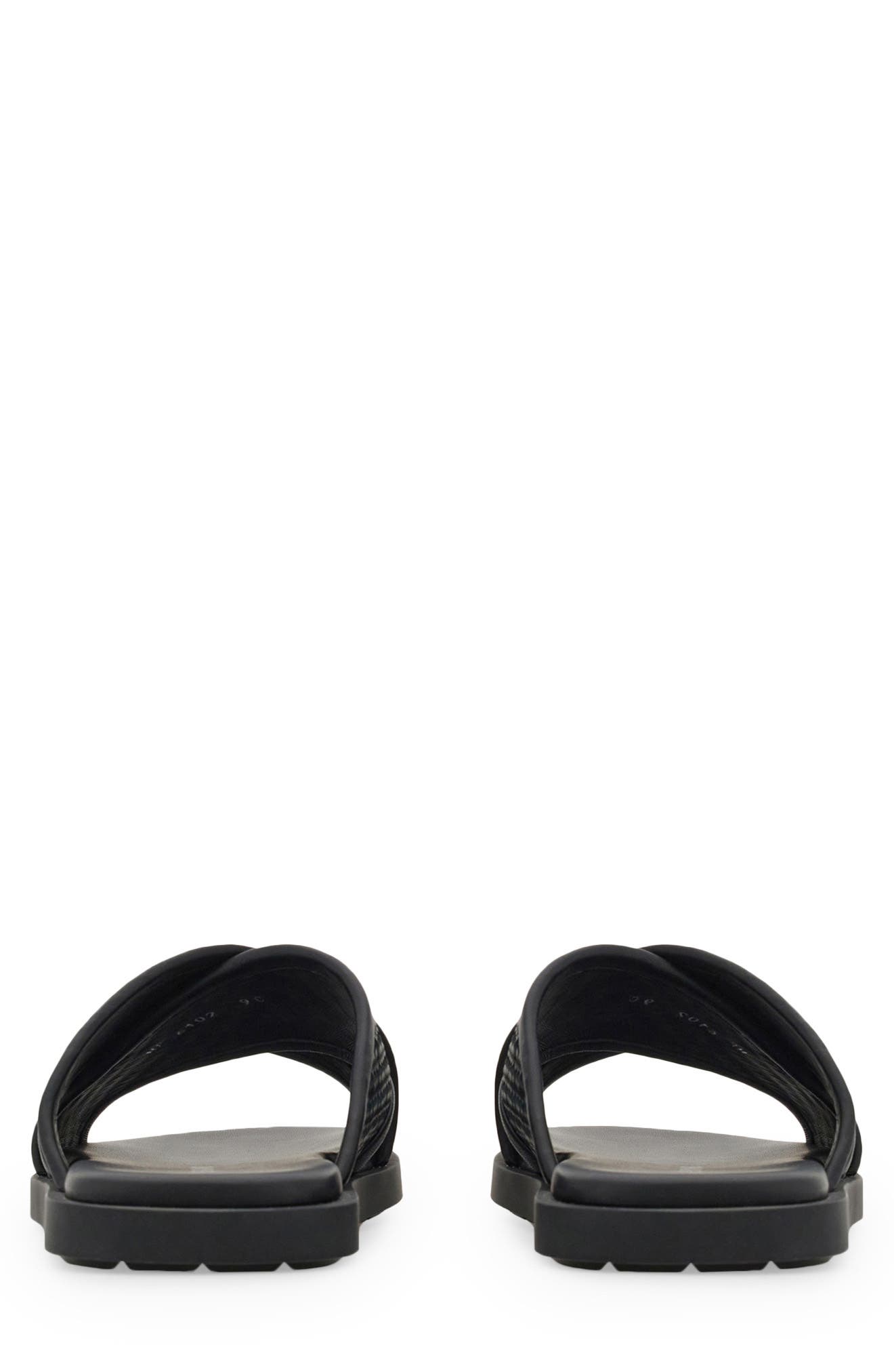 FERRAGAMO Brise 2 Slide Sandal, Alternate, color, Nero Nero Nero 1000