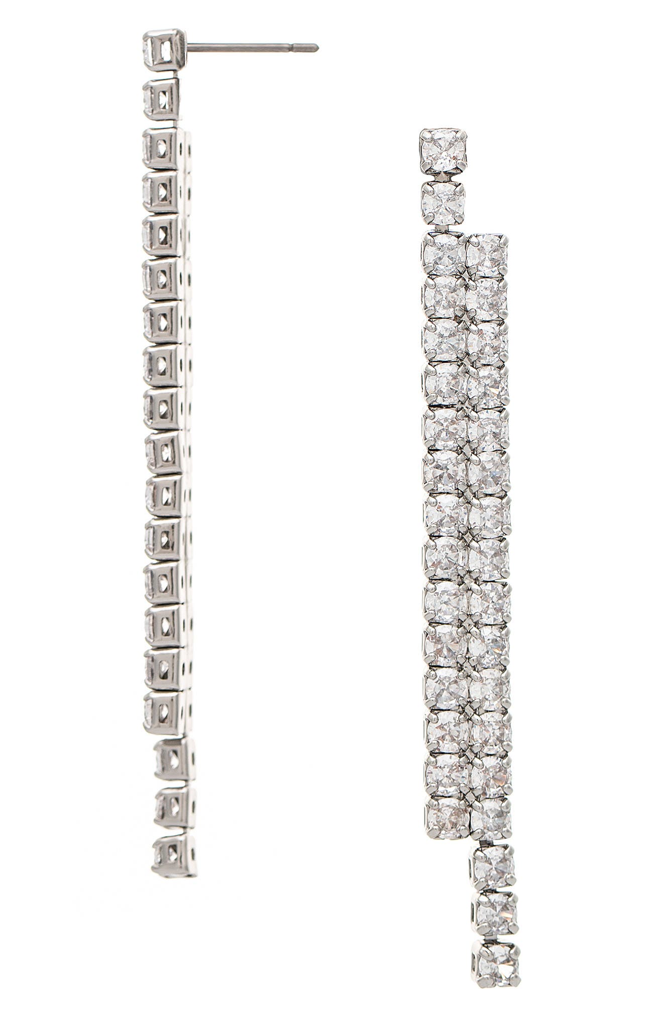 Cubic Zirconia Drop Earrings
