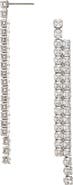 RIVKA FRIEDMAN Cubic Zirconia Drop Earrings