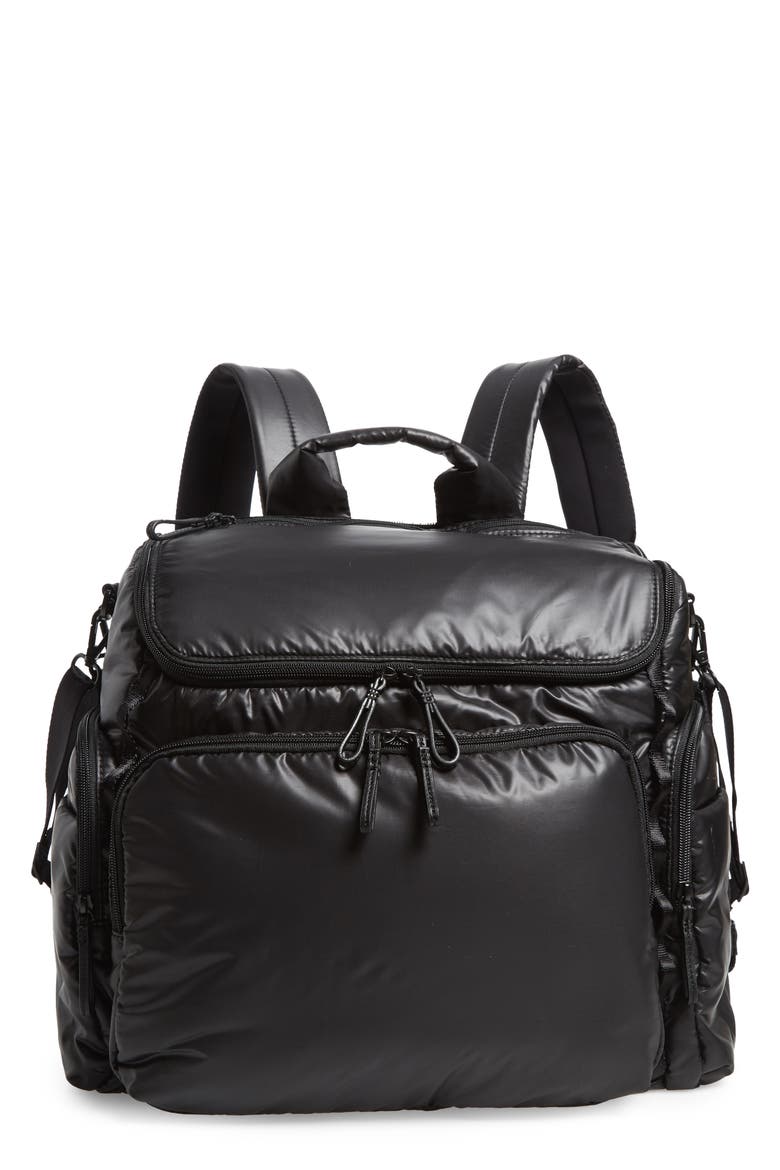 Diaper Backpack, Main, color, BLACK