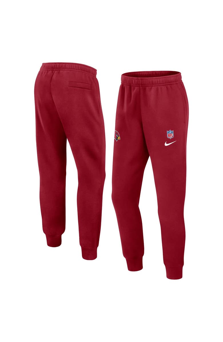 Nike Men's Nike Cardinal Arizona Cardinals 2024 Sideline Club Pants, Main, color, 