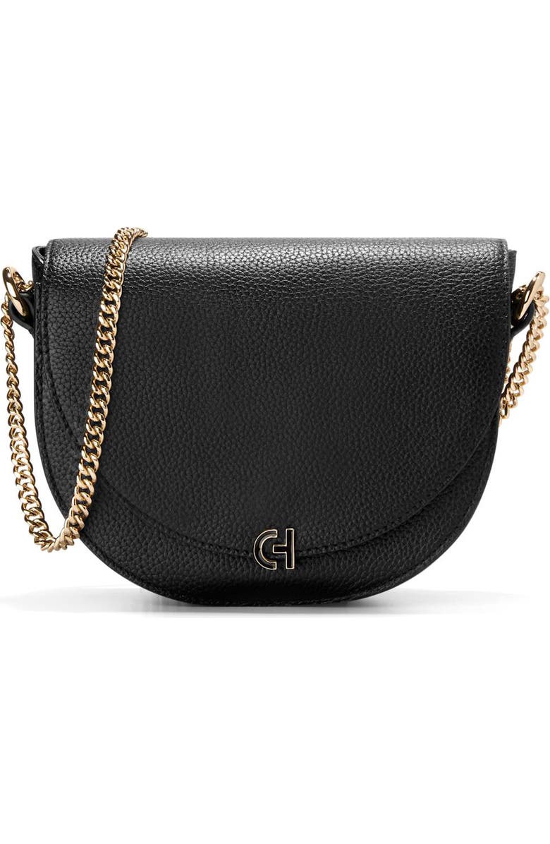 Cole Haan Evie Chain Saddle Crossbody Bag, Main, color,