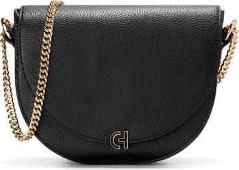 Evie Chain Saddle Crossbody Bag