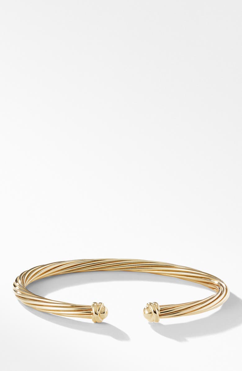 David Yurman Helena Bracelet in 18K Yellow Gold, Main, color, 