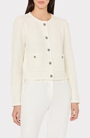 Milly Sade Textured Cardigan
