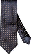Eton Neat Geometric Pattern Silk Tie