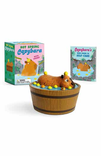 Hachette Books Hot Spring Capybara Musical Figurine