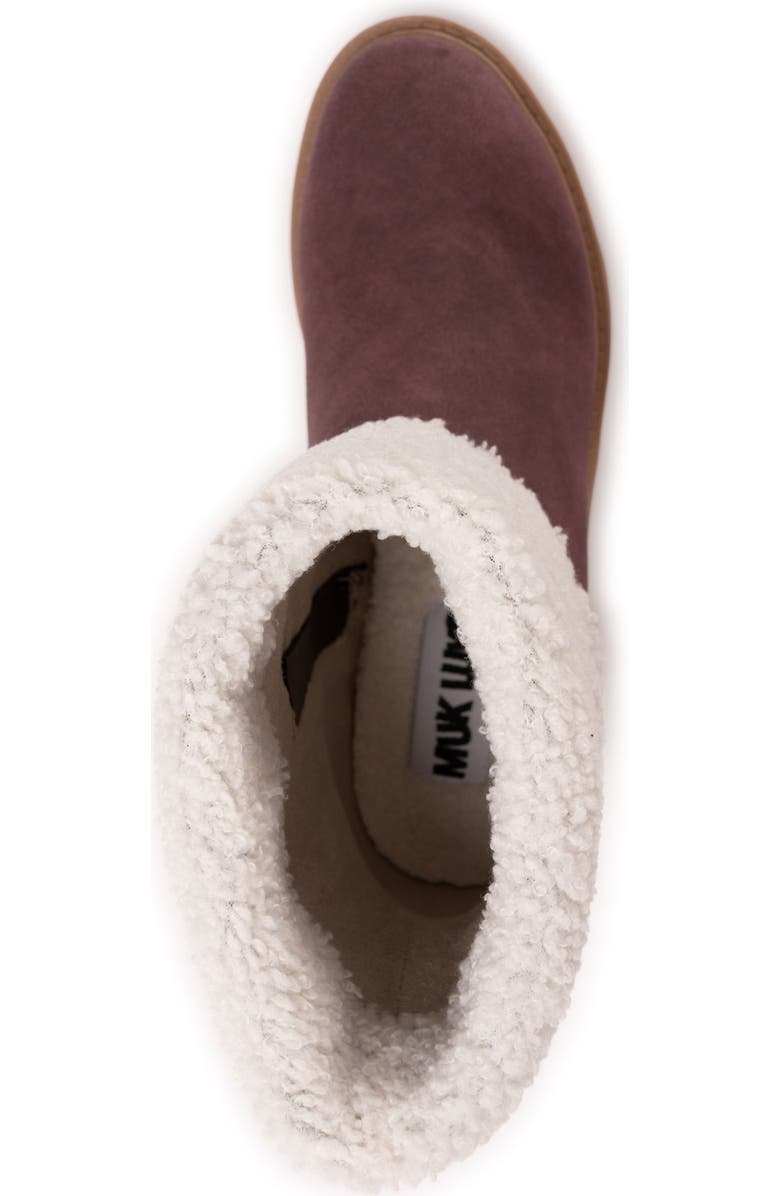 MUK LUKS Londyn Boot, Alternate, color, Burgundy