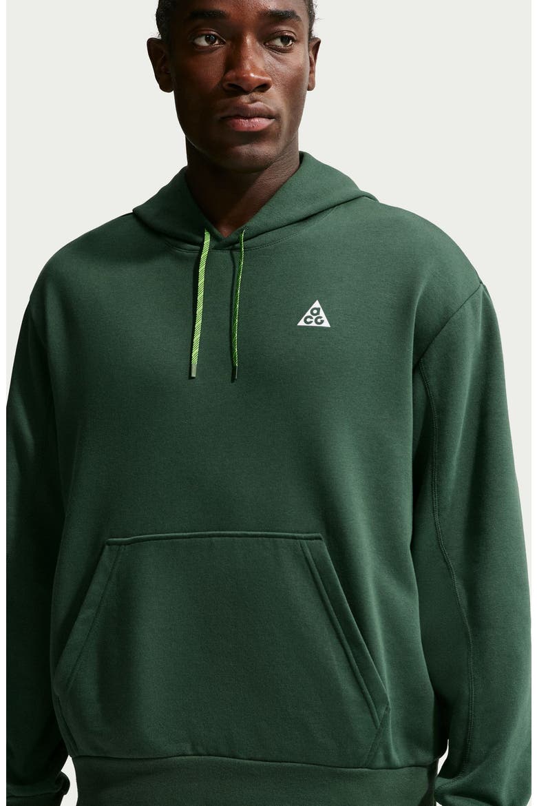 ACG Dri-FIT Magic Hour Hoodie, Alternate, color, FIR/ VOLT ICE/ SUMMIT WHITE