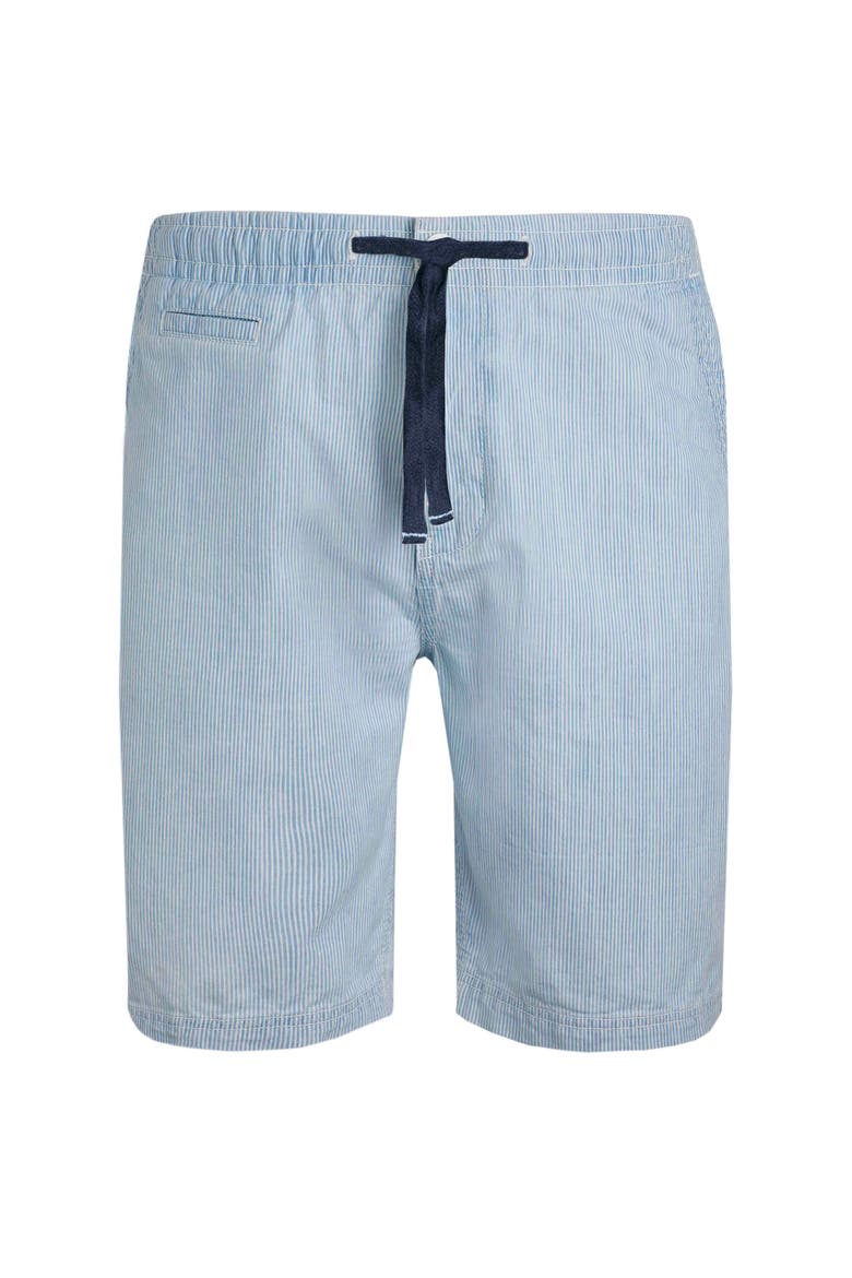 Dewey Stripe Shorts, Alternate, color, Ecru