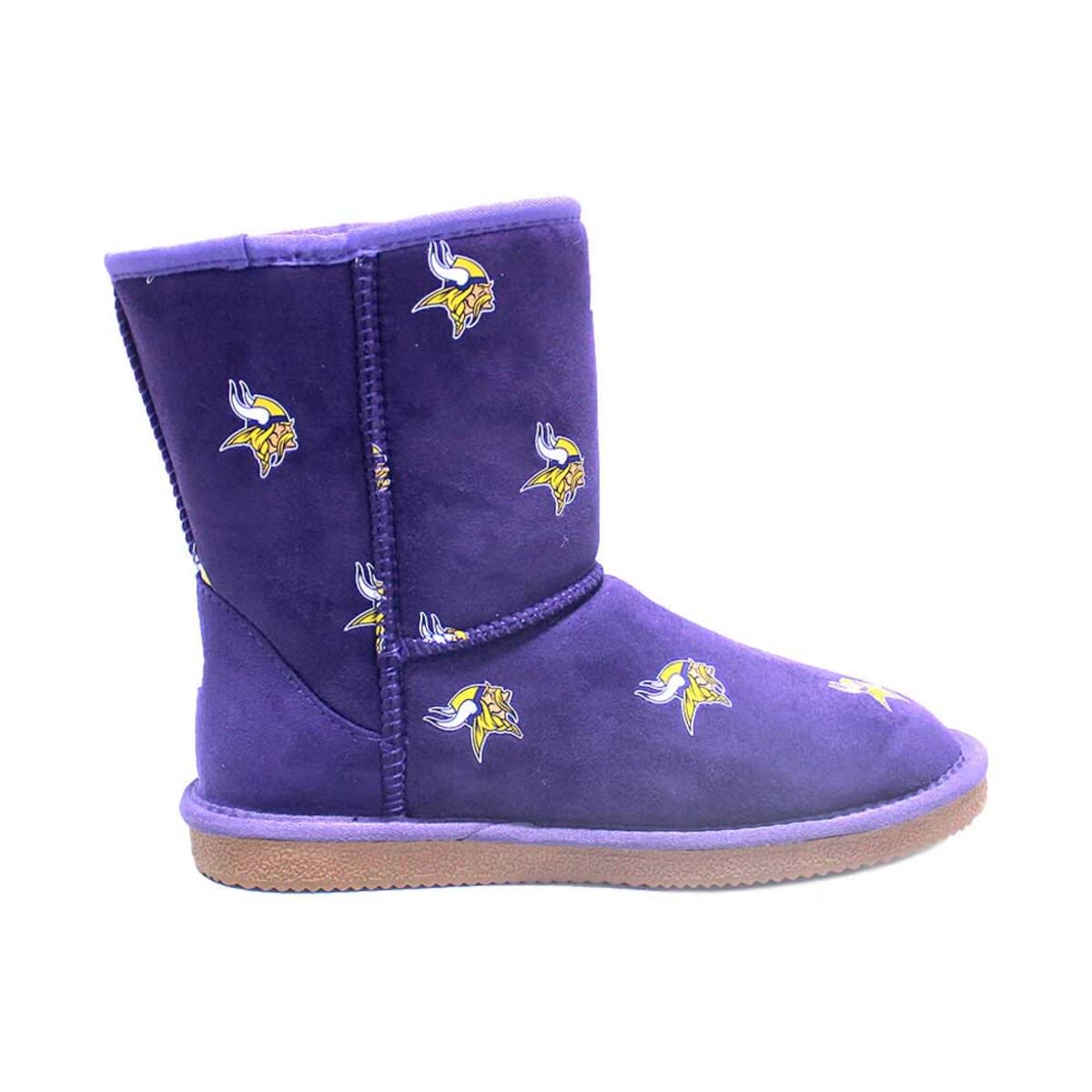 CUCE Women's Cuce Purple Minnesota Vikings Allover Logo Boots, Alternate, color, 