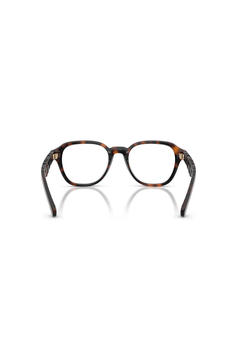 Burberry 51mm Phantos optical glasses, Alternate, color, Brown