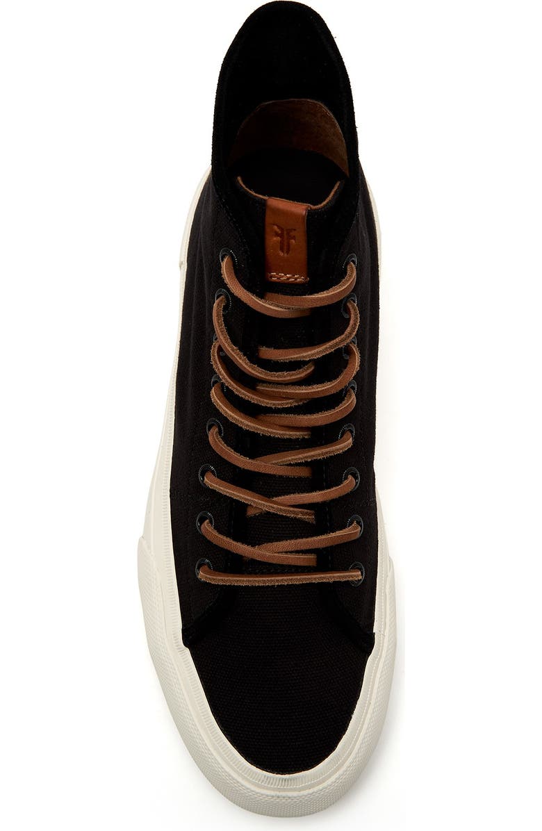 Frye Ludlow Canvas High-Top Sneaker, Alternate, color,