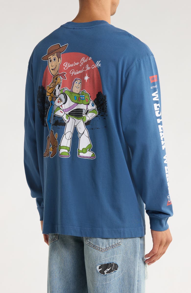 Levi's<sup>®</sup> x Toy Story Long Sleeve Graphic T-Shirt, Alternate, color,