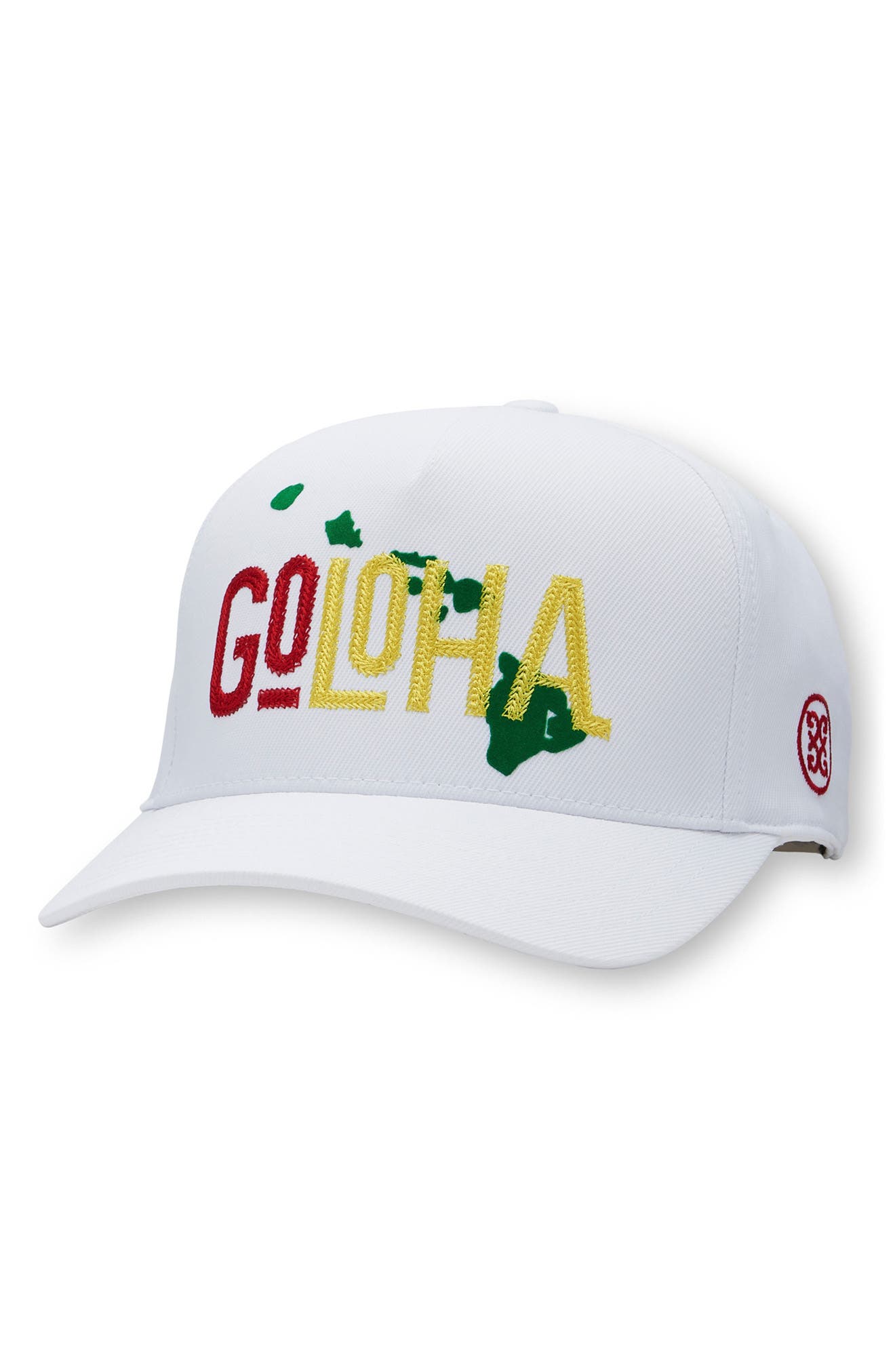 G/fore Goloha Snapback Baseball Cap In Snow