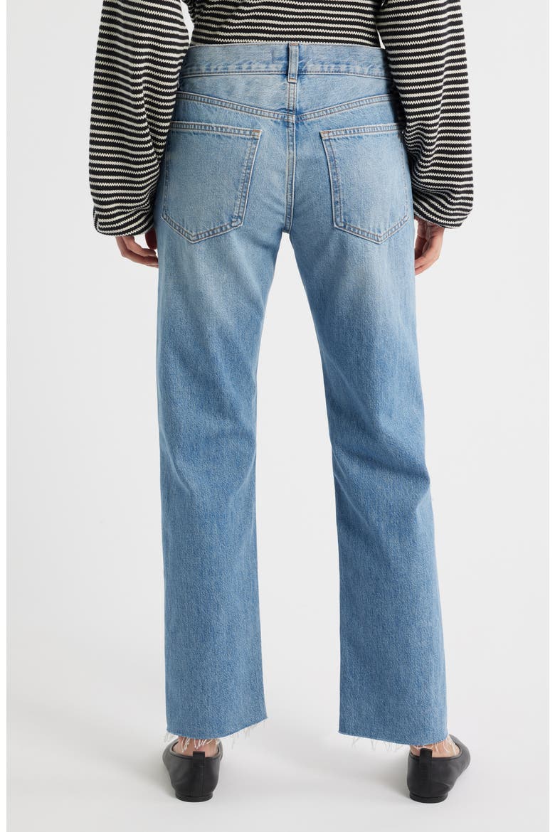 The Dean Easy Straight Jeans, Alternate, color, NICKELSVILLE WASH
