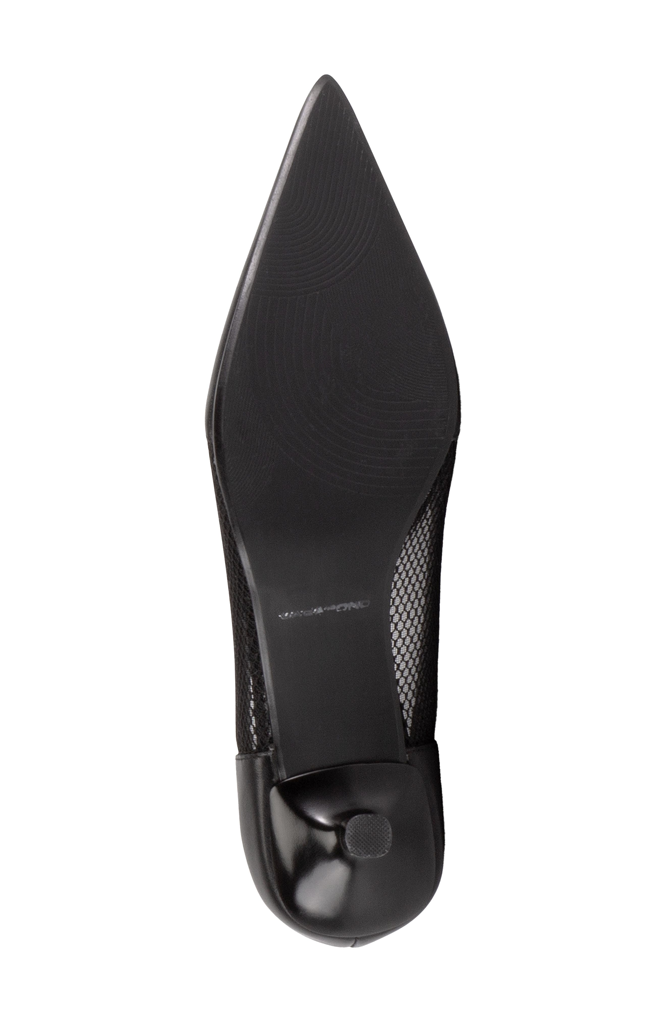 Lykke Pointed Toe Kitten Heel Pump, Alternate, color, BLACK