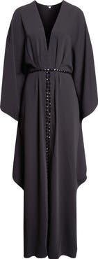Johanna Ortiz Sombreando Embellished Crepe Tunic Dress