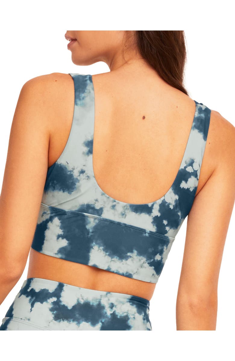 Adore Me Irma Lounge Bra, Alternate, color, Tie Dye Blue