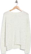 Bobeau Speckled Crewneck Sweater