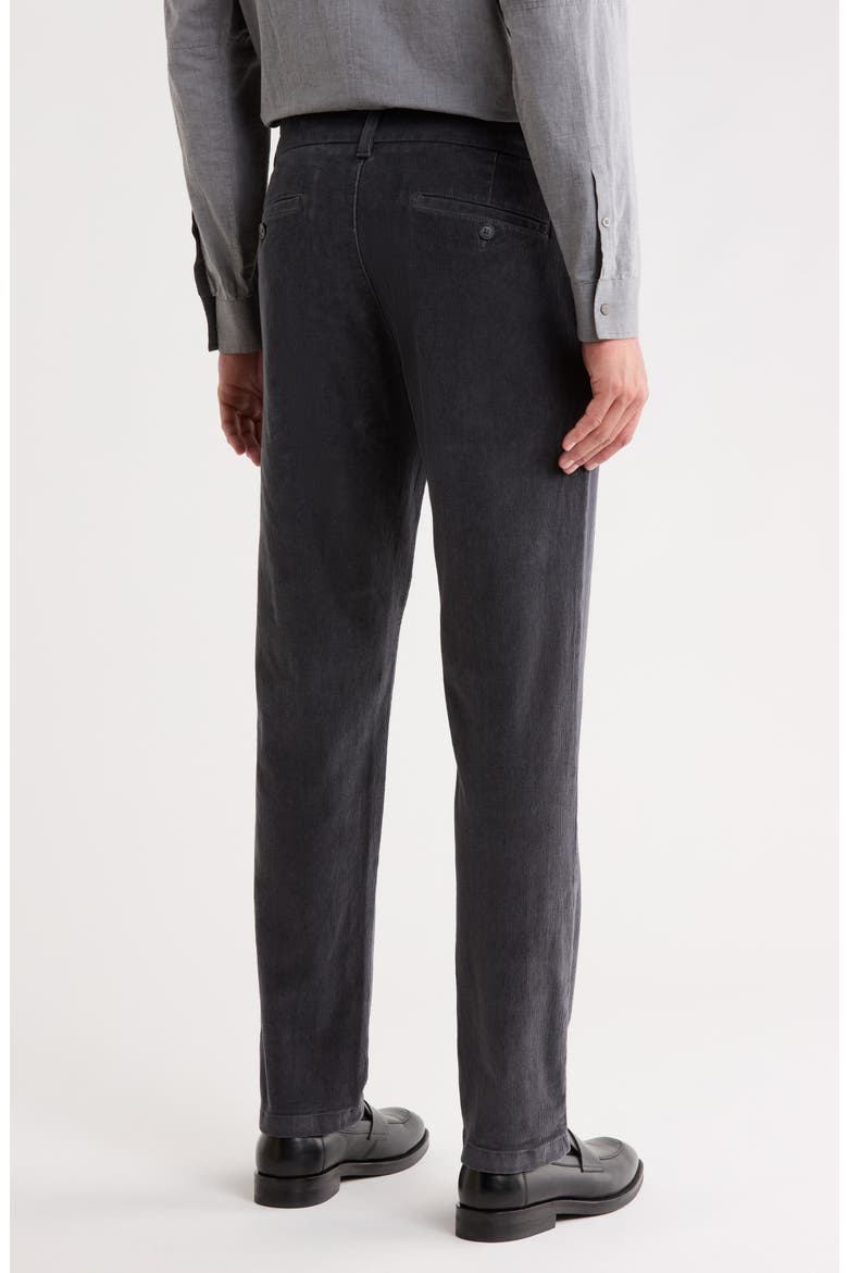Slim Fit Corduroy Pants, Alternate, color, GREY FORGED