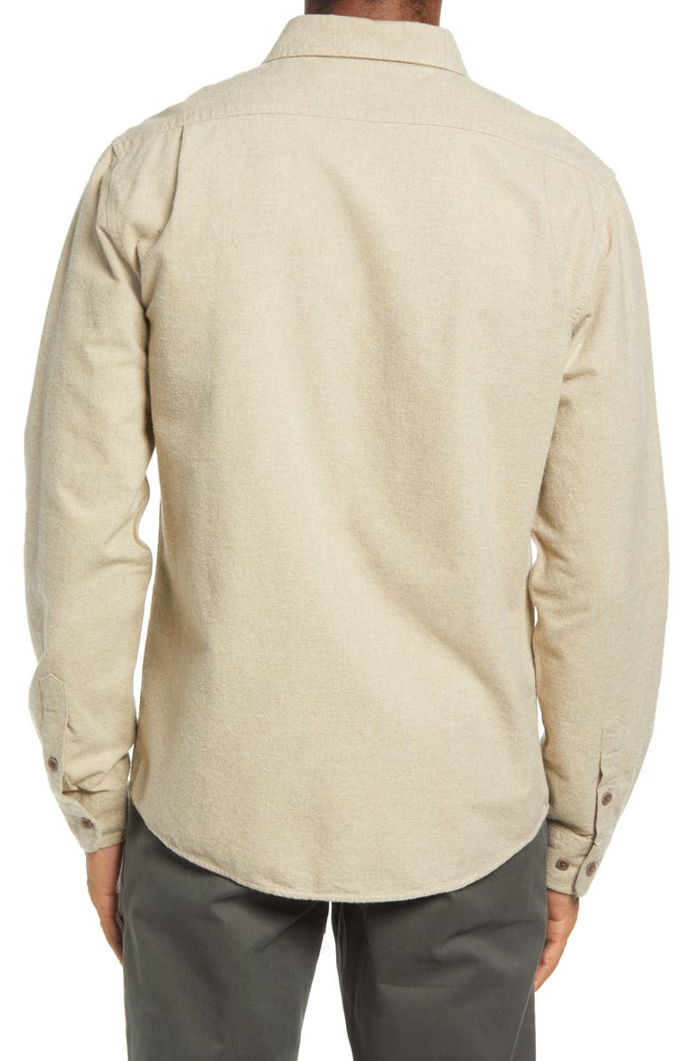 The Normal Brand Cotton Chamois Button-Up Shirt, Alternate, color, 