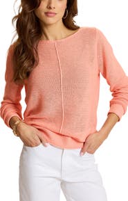 Tommy Bahama Cedar Relaxed Fit Linen Sweater