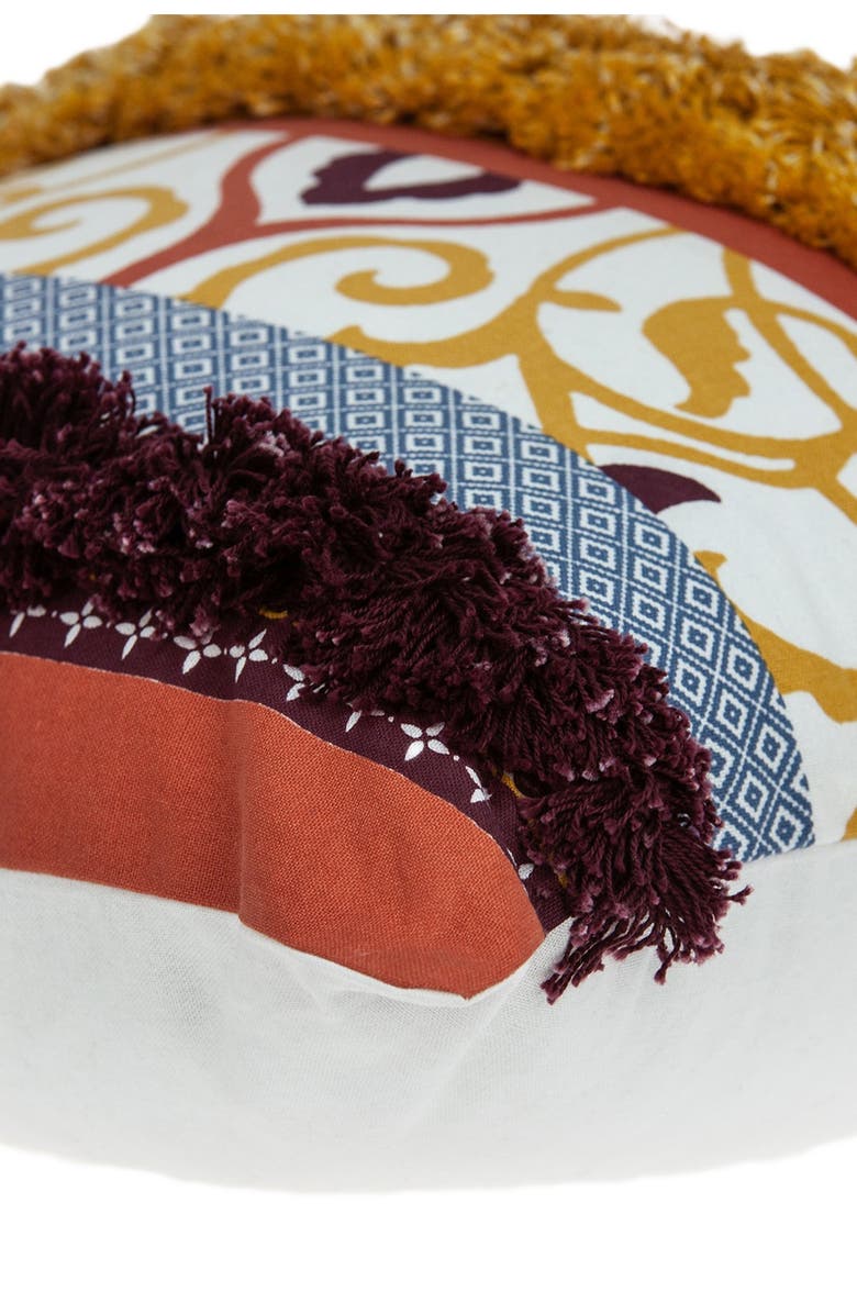 PARKLAND COLLECTION Juno Bohemian Pillow - 20" x 20" - Multi, Alternate, color, Multicolor