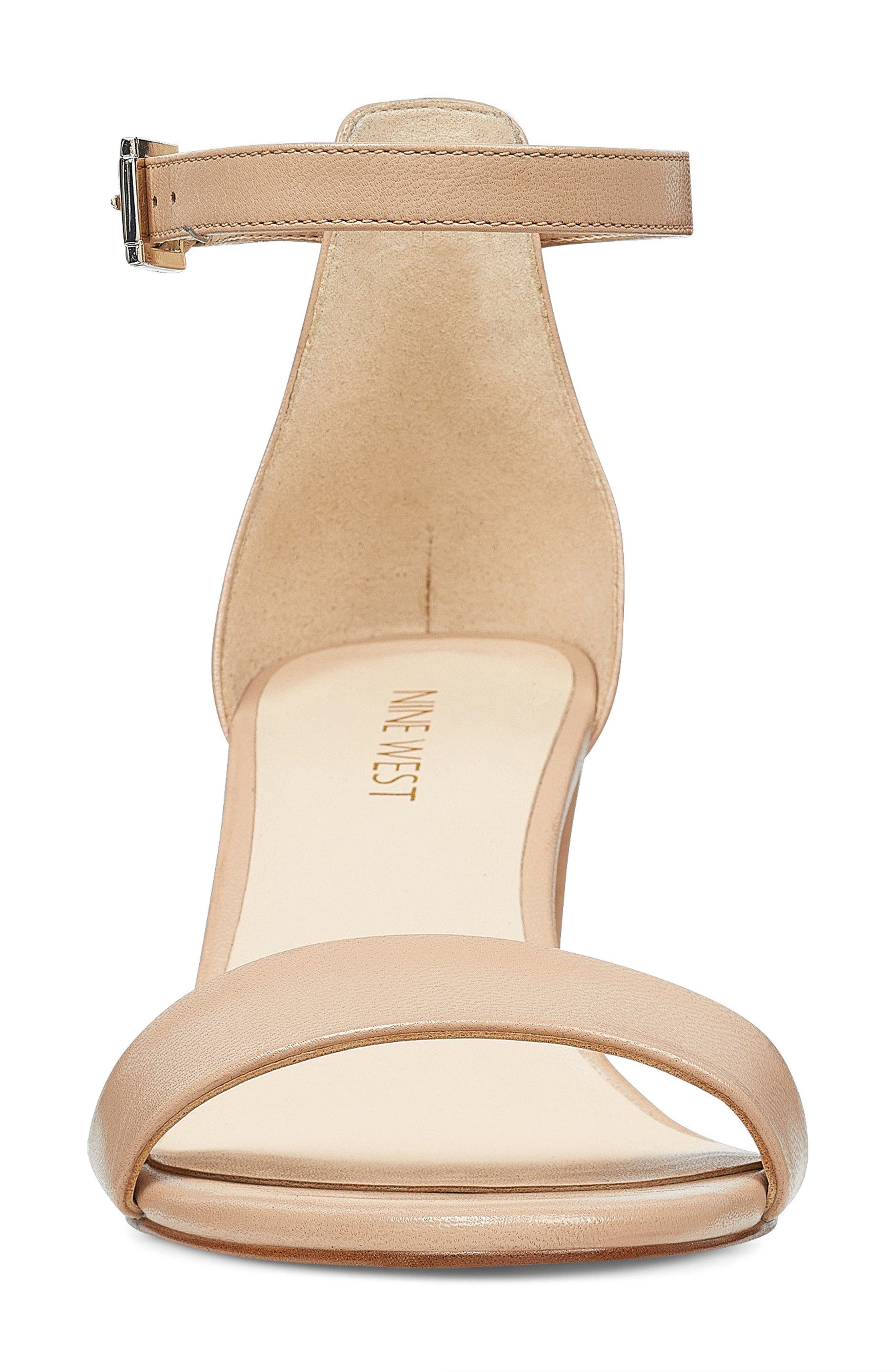 Pruce Ankle Strap Sandal, Alternate, color, LIGHT NATURAL LEATHER