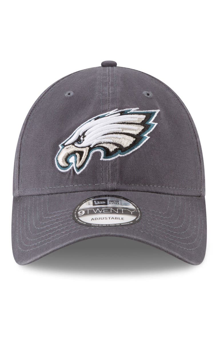 New Era Men's New Era Graphite Philadelphia Eagles Icon Core Classic 2.0 9TWENTY Adjustable Hat, Alternate, color, 