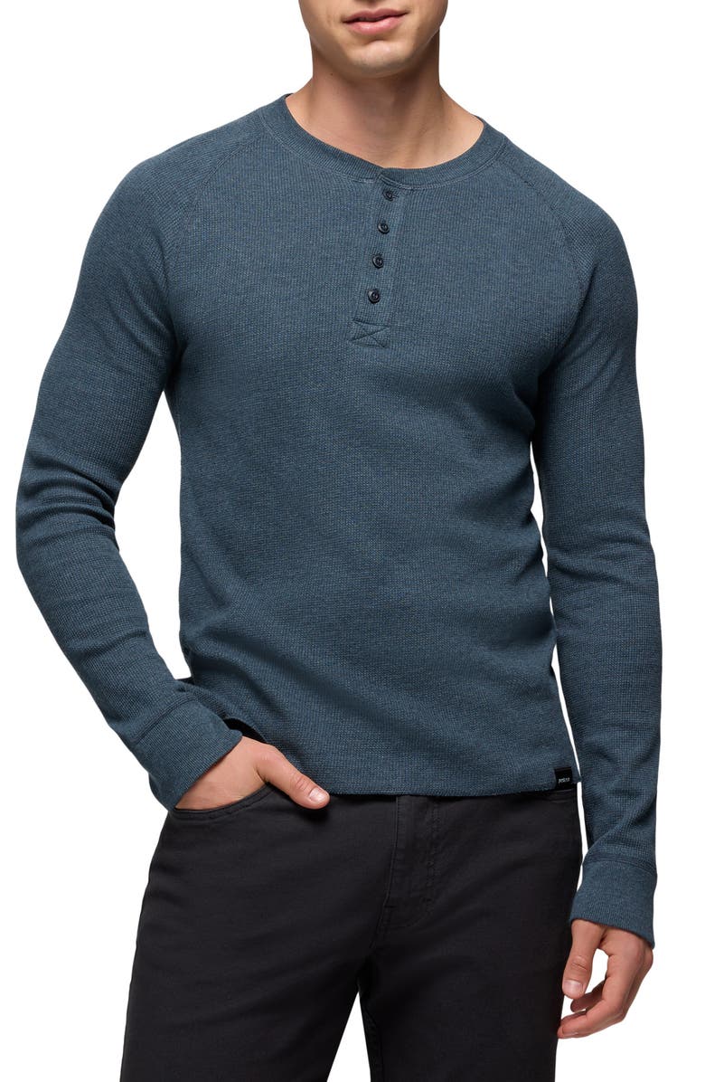 prAna Touchstone Henley, Main, color, Stormy Night Heather