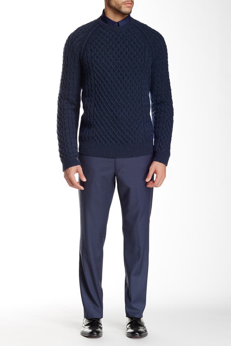 Comfort Straight Leg Pants, Alternate, color, DUSK BLUE