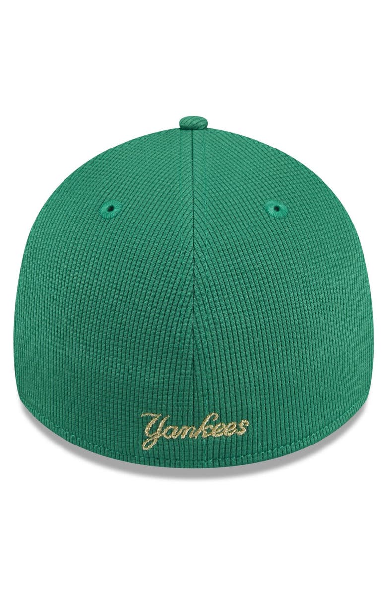 New Era Men's New Era White/Green New York Yankees 2024 St. Patrick's Day 39THIRTY Flex Fit Hat, Alternate, color,