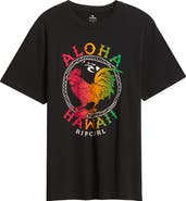 Rip Curl Aloha Hawaii Roster Cotton Graphic T-Shirt