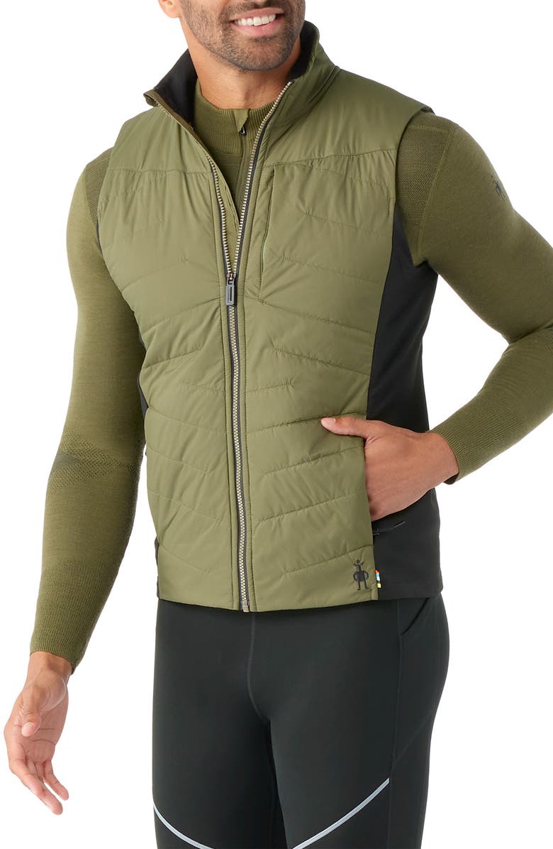 Smartwool Smartloft Insulated Nylon Vest, Main, color, Winter Moss