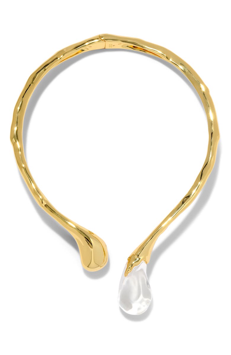 Alexis Bittar Liquid Lucite<sup>®</sup> Sprout Collar Necklace, Alternate, color,