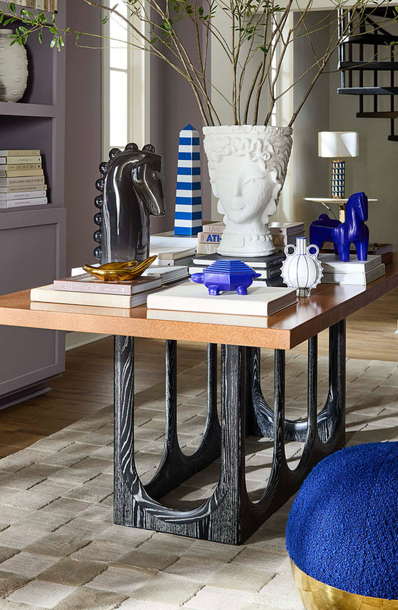 Jonathan Adler Acrylic Horse Sculpture, Alternate, color,