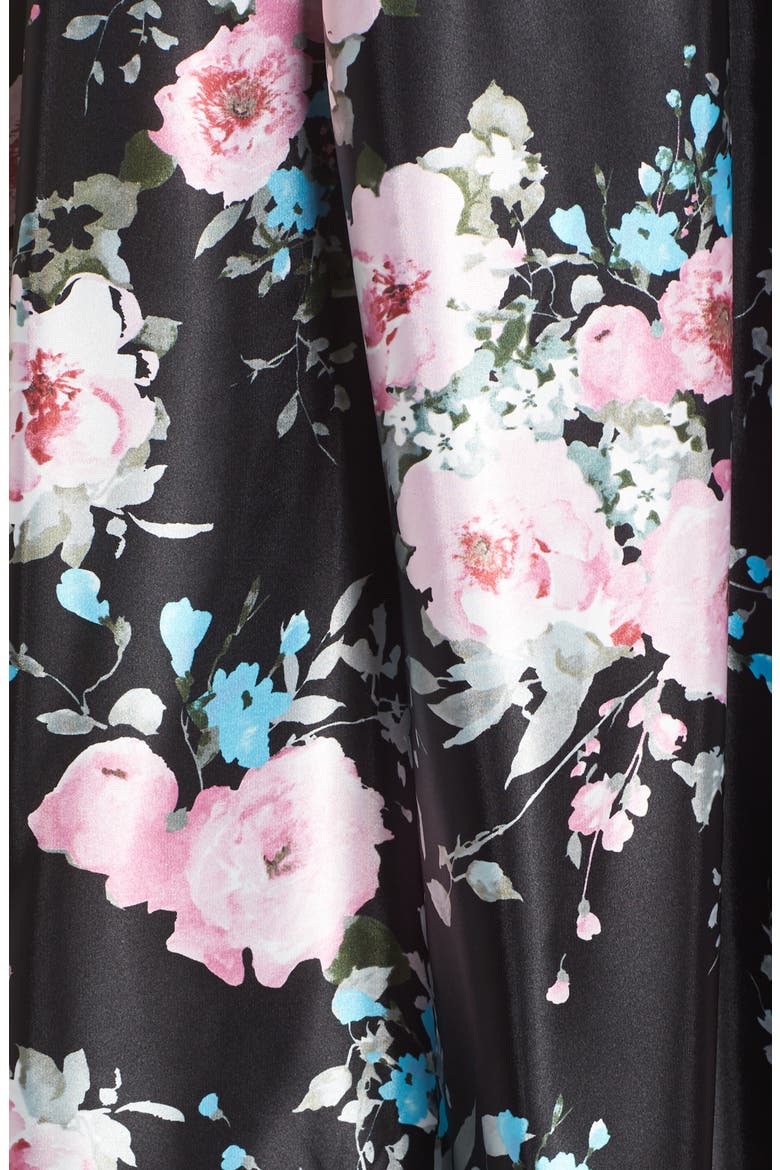 Two-Piece Ballgown, Alternate, color, BLACK/ FLORAL