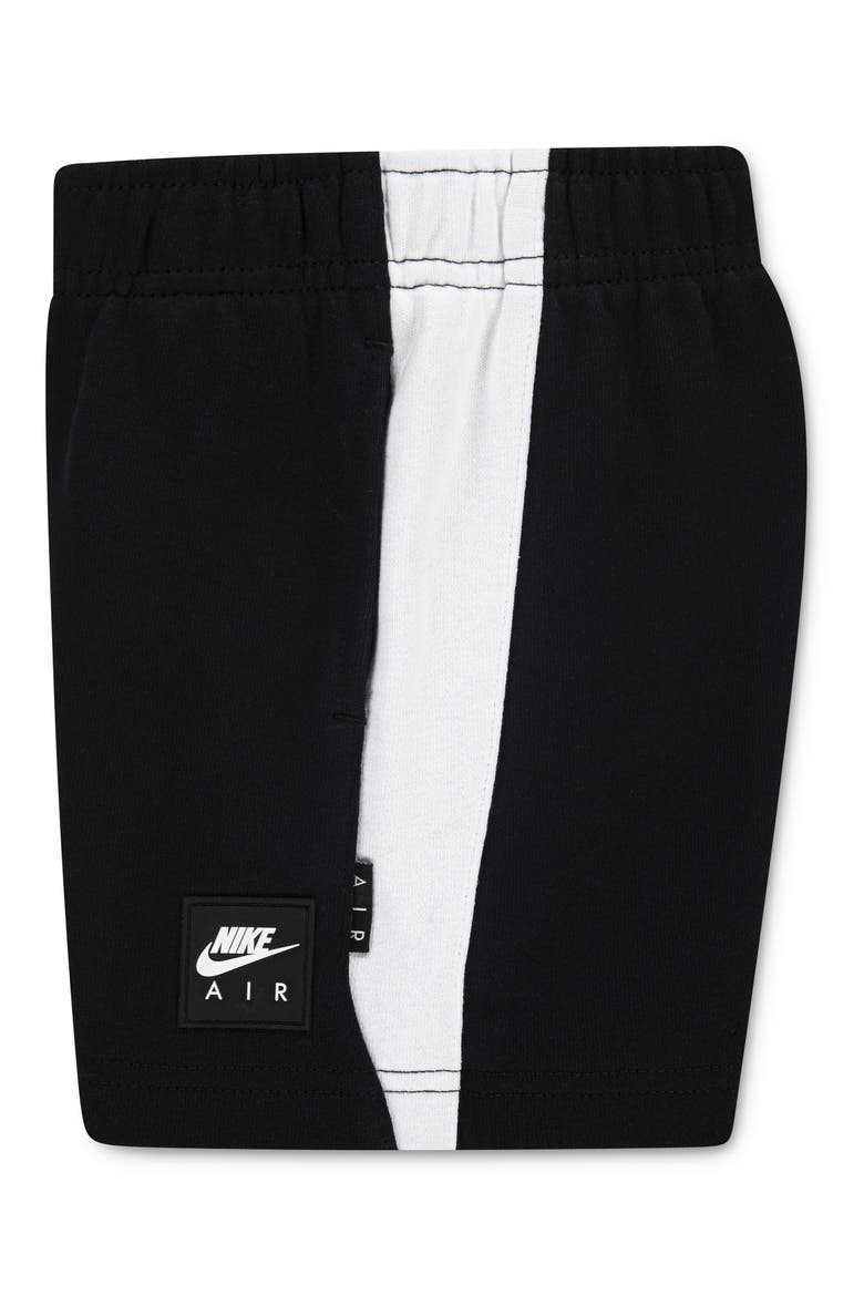 Kids' Air Graphic T-Shirt & Shorts Set, Alternate, color, BLACK