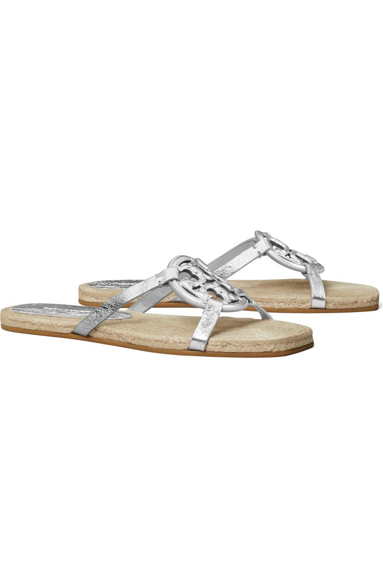 Tory Burch Bombé Miller Espadrille Slide Sandal, Main, color,
