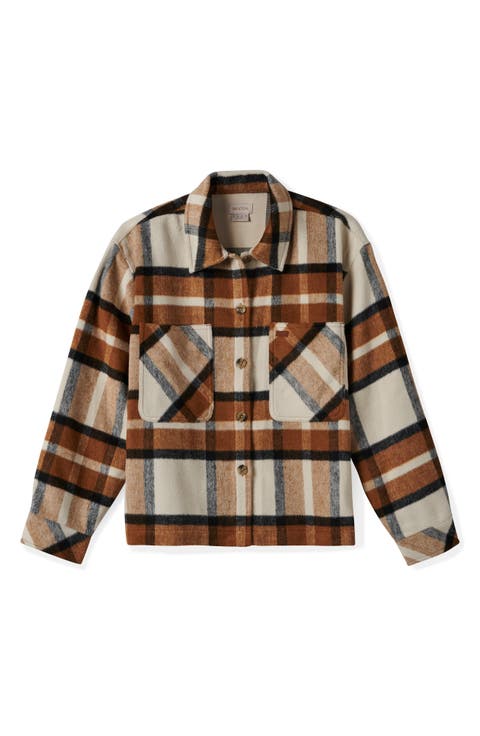 Bowery Plaid Flannel Button-Up Shirt